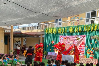 Trường Mầm non Văn Xá tổ chức Chương trình “Bé vui Tết Trung thu” năm 2025